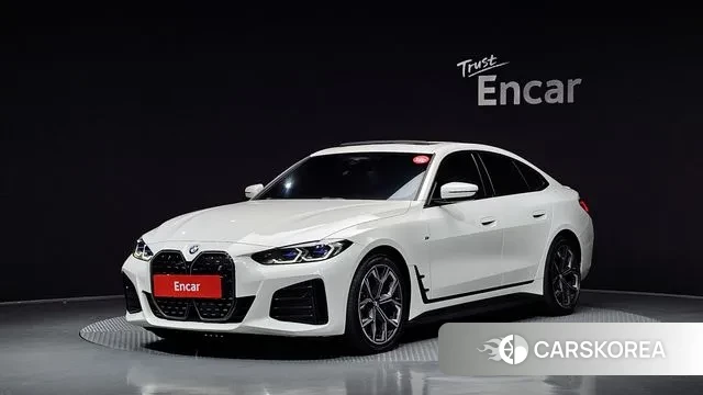 BMW i4 2022 Белый из Кореи