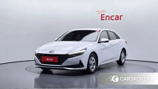 Hyundai Avante (CN7) 2020 Белый из Кореи