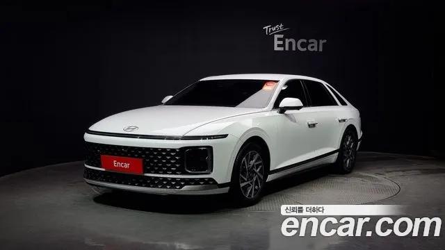 Hyundai Grandeur Hybrid (GN7) 2023 Белый из Кореи