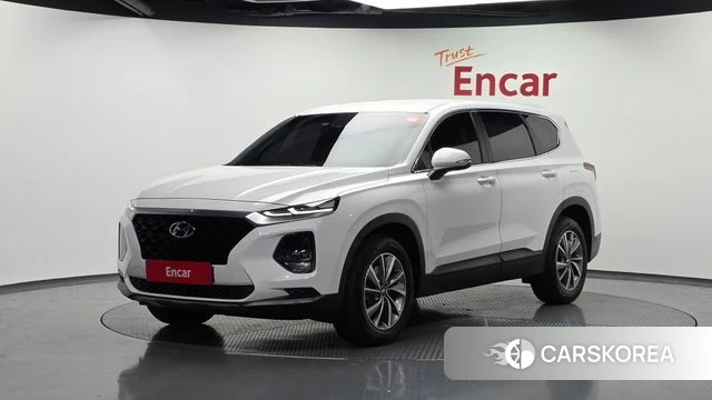 Hyundai Santa Fe TM 2018 Белый из Кореи
