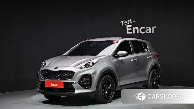 Kia Sportage The Bold 2021 Серебристо-серый из Кореи