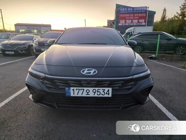 Hyundai The New Avante (CN7) 2024 Черный из Кореи