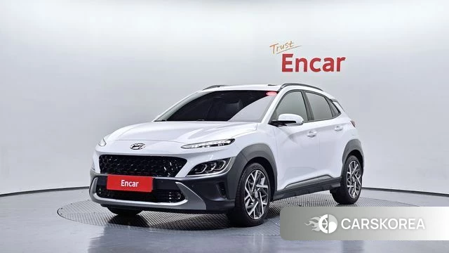 Hyundai The New Kona Hybrid 2022 Белый из Кореи