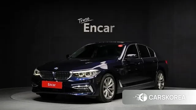 BMW 5 Series (G30) 2019 Синий из Кореи