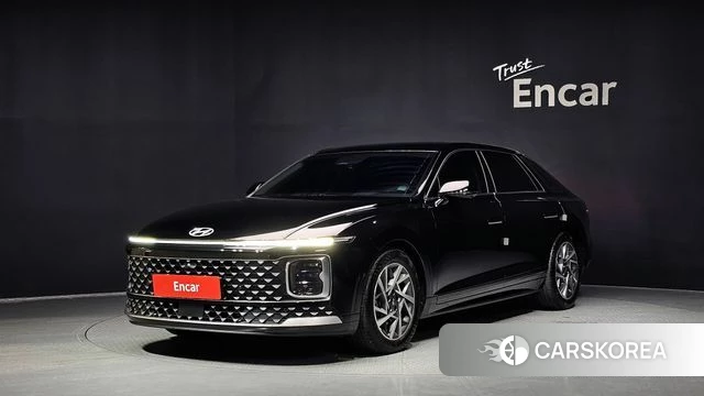 Hyundai Grandeur (GN7) 2023 Черный из Кореи