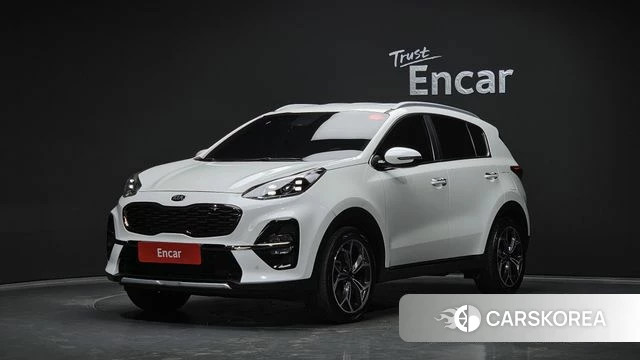 Kia Sportage The Bold 2018 Белый из Кореи