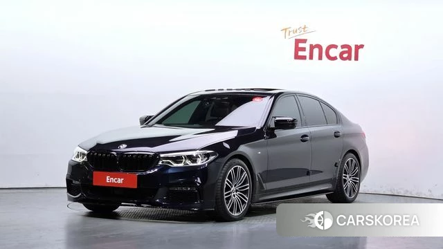 BMW 5 Series (G30) 2019 Синий из Кореи
