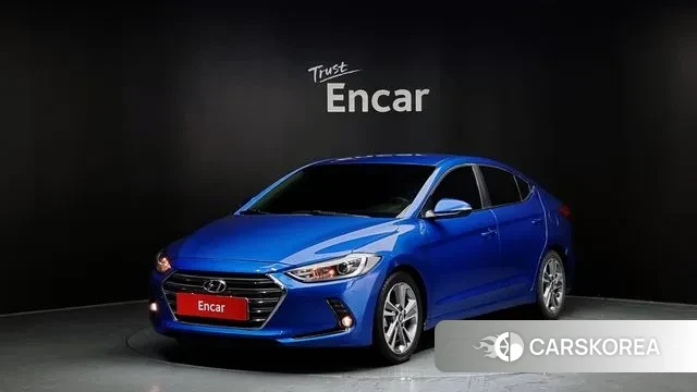 Hyundai Avante AD 2018 Синий из Кореи