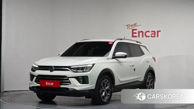 Ssangyong Beautiful Korando 2022 Белый из Кореи