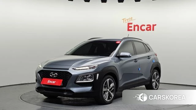 Hyundai Kona 2018 Светло-серебряный цвет из Кореи
