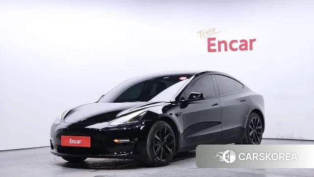 Tesla Model 3 2022 Черный из Кореи