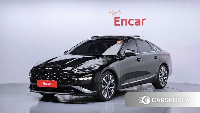 Kia K8 2022 Черный из Кореи