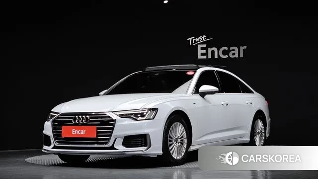 Audi A6 (C8) 2020 Белый из Кореи