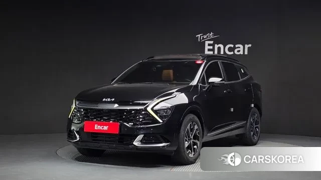 Kia Sportage 5th Generation Hybrid 2022 Черный из Кореи