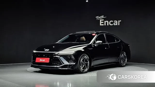 Hyundai Sonata D Edge (DN8) 2024 Черный из Кореи