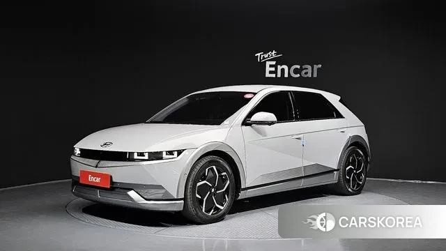 Hyundai Ionic 5 2022 Серебристо-серый из Кореи