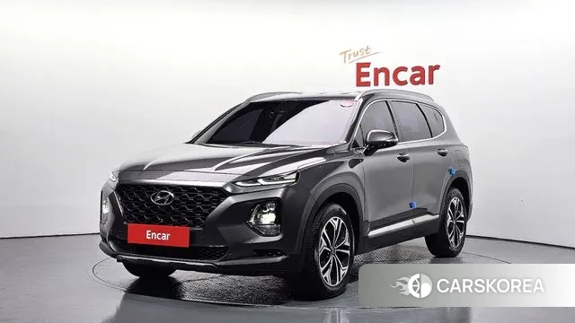 Hyundai Santa Fe TM 2019 Серый из Кореи