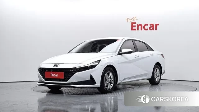 Hyundai Avante (CN7) 2022 Белый из Кореи