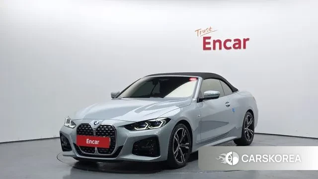 BMW 4 Series (G22) 2022 Светло-серебряный цвет из Кореи