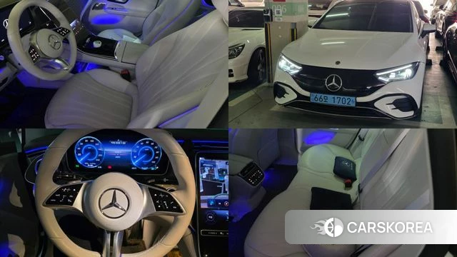 Mercedes-Benz EQE V295 2023 Белый из Кореи