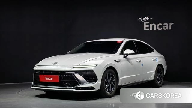 Hyundai Sonata D Edge (DN8) 2023 Белый из Кореи