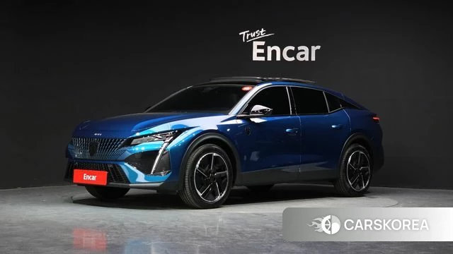 Peugeot 408 2025 Синий из Кореи