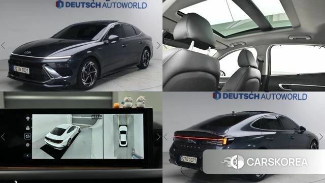 Hyundai Sonata D Edge (DN8) 2023 Серый из Кореи