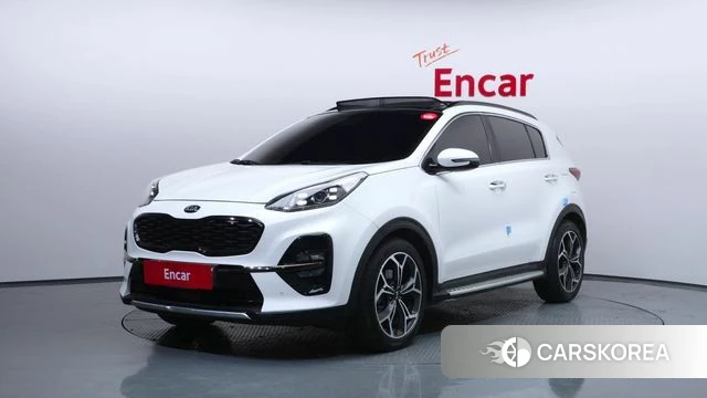 Kia Sportage The Bold 2018 Белый из Кореи