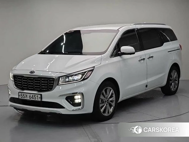Kia The New Carnival 2019 Белый из Кореи