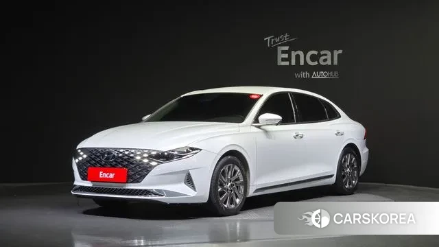 Hyundai The New Grandeur IG Hybrid 2022 Белый из Кореи