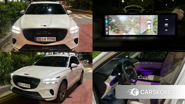 Genesis GV70 2021 Белый из Кореи