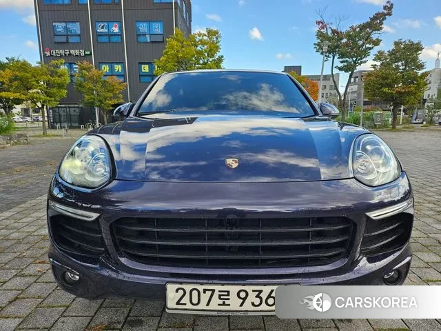 Porsche New Cayenne 2018 Синий из Кореи