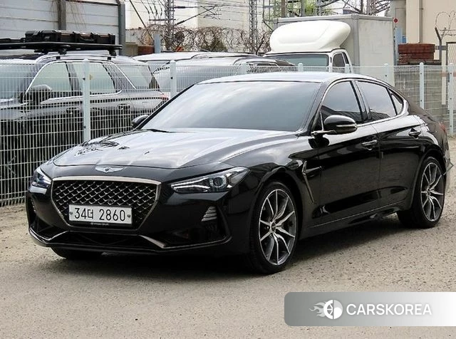 Genesis G70 2019 Черный из Кореи