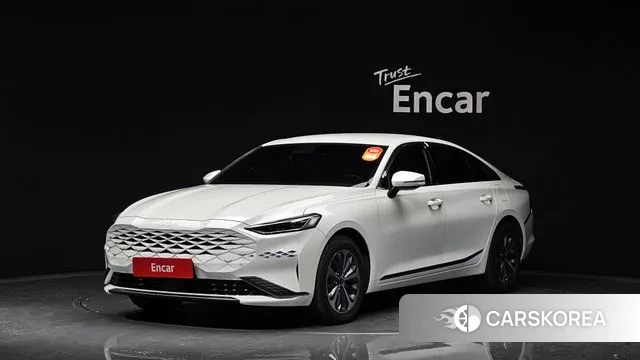 Kia K8 Hybrid 2021 Белый из Кореи