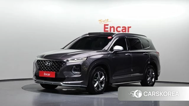 Hyundai Santa Fe TM 2018 Серый из Кореи