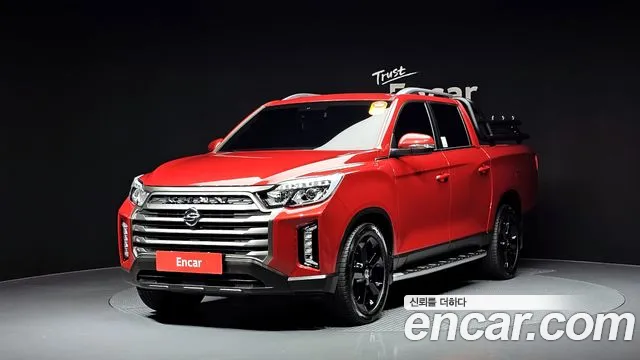 Ssangyong The New Rexton Sports Cannes 2022 Красный из Кореи