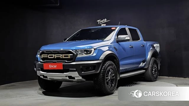 Ford Ranger 3rd Generation 2022 Синий из Кореи
