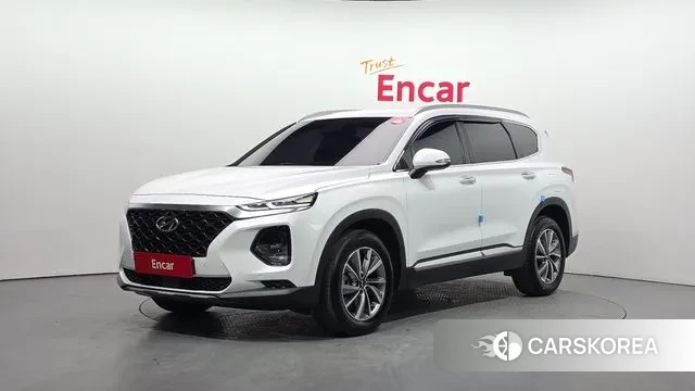 Hyundai Santa Fe TM 2019 Белый из Кореи