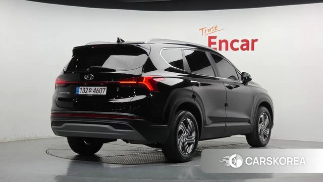 Hyundai The New Santa Fe 2023 Черный из Кореи