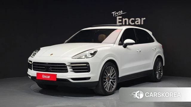 Porsche Cayenne (PO536) 2022 Белый из Кореи