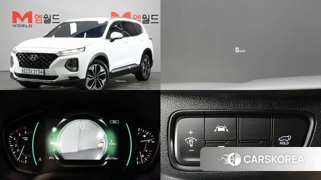 Hyundai Santa Fe TM 2020 Белый из Кореи