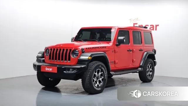 Jeep Wrangler (JL) 2020 Красный из Кореи