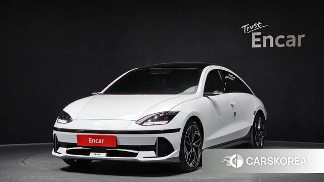 Hyundai Ionic 6 2022 Белый из Кореи