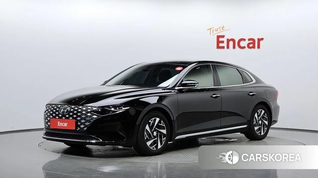 Hyundai The New Grandeur IG Hybrid 2020 Черный из Кореи