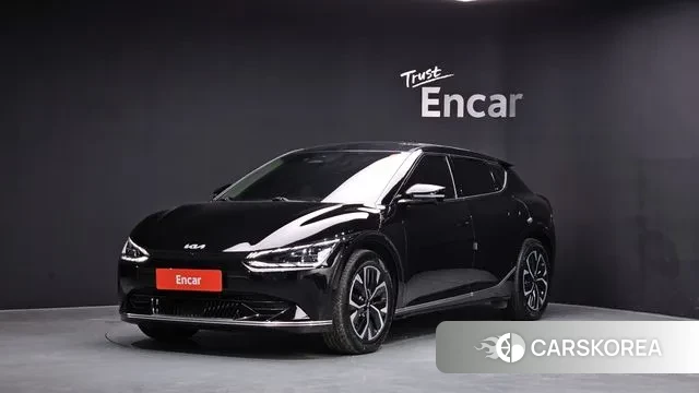 Kia EV6 2022 Черный из Кореи