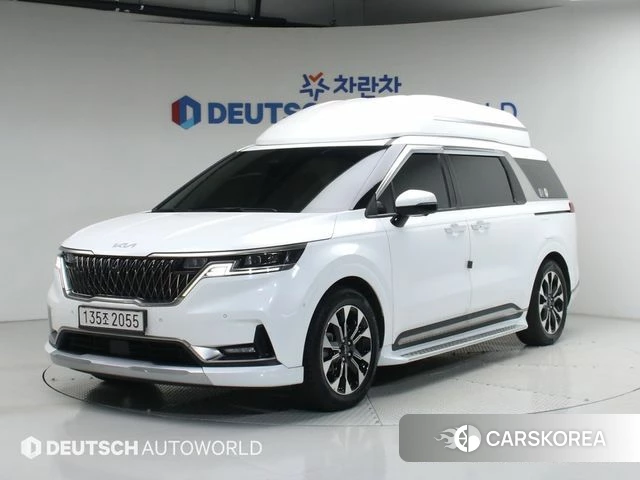 Kia Carnival 4th generation 2022 Жемчужный цвет из Кореи