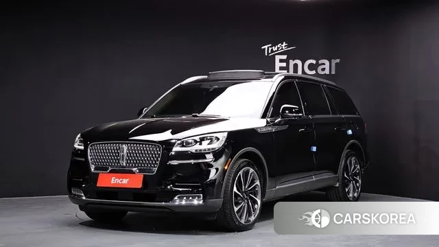 Lincoln Aviator 2nd generation 2021 Черный из Кореи