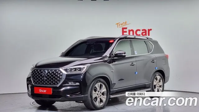 Ssangyong All New Rexton 2021 Черный из Кореи