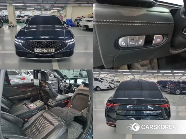 Genesis G90 (RS4) 2022 Синий из Кореи
