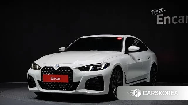 BMW 4 Series (G22) 2025 Белый из Кореи